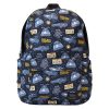 Loungefly - Universal Back To The Future 40th Anniversary Nylon Full-Size Backpack