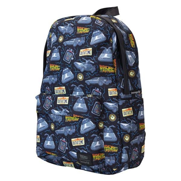 Loungefly - Universal Back To The Future 40th Anniversary Nylon Full-Size Backpack