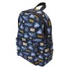 Loungefly - Universal Back To The Future 40th Anniversary Nylon Full-Size Backpack