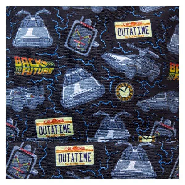 Loungefly - Universal Back To The Future 40th Anniversary Nylon Full-Size Backpack