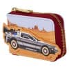 Loungefly - Universal Back To The Future 40th Anniversary Delorean Accordion Wallet