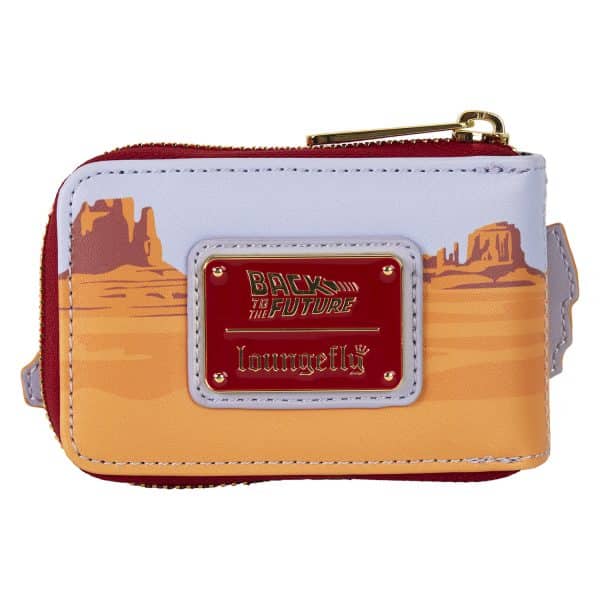 Loungefly - Universal Back To The Future 40th Anniversary Delorean Accordion Wallet