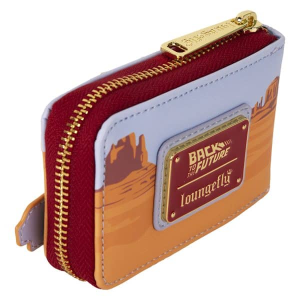 Loungefly - Universal Back To The Future 40th Anniversary Delorean Accordion Wallet