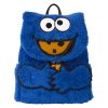 Loungefly - Sesame Street Cookie Monster Plush Mini Backpack