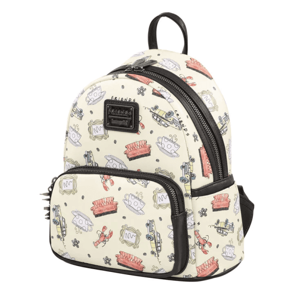 Loungefly - BL - Friends Lobster Icons AOP Mini Backpack Exclusive