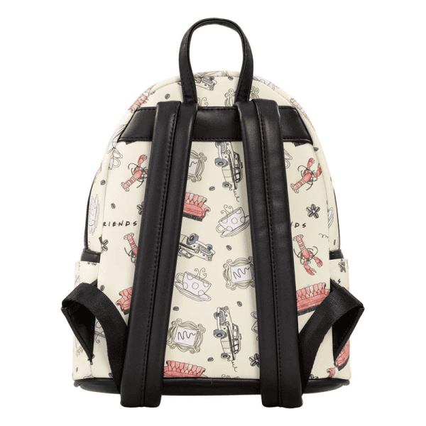 Loungefly - BL - Friends Lobster Icons AOP Mini Backpack Exclusive