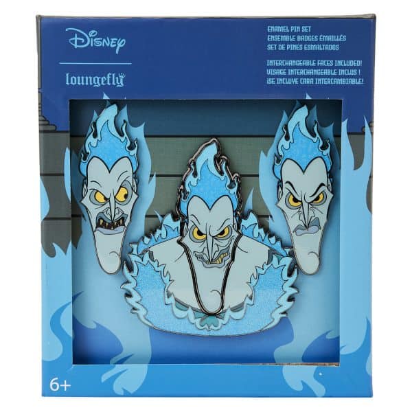 Loungefly – Disney Hades Mixed Emotions Boxed Pin Set