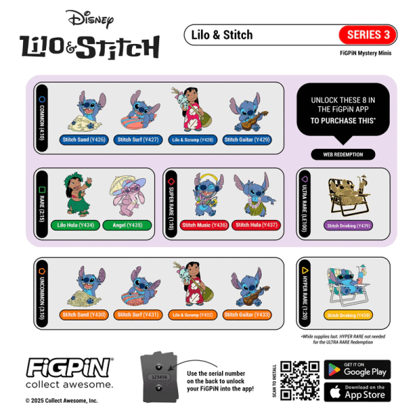 FiGPiN - Disney Lilo & Stitch Mystery Series 3 Pin