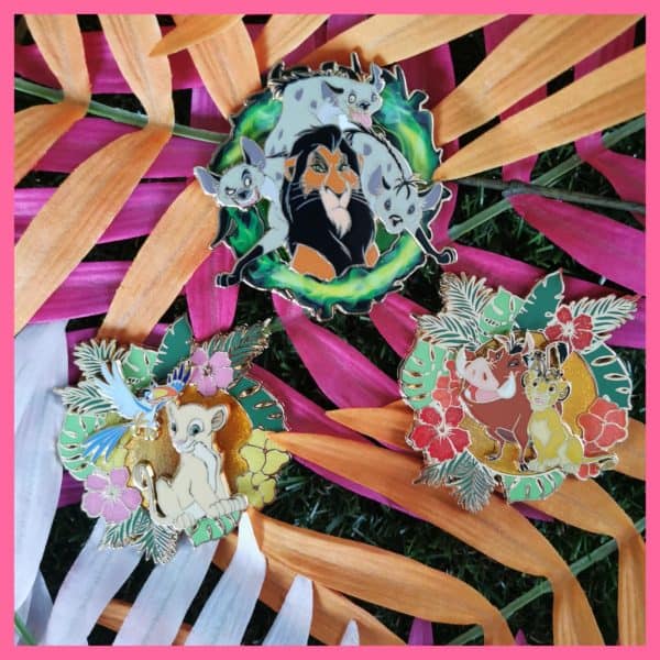 Neon Tuesday – The Lion King Series – 3 Pin Bundle Limited 300 Derwin Collectables Exclusive