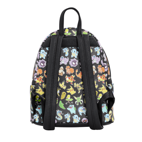 Loungefly - BN - Pokémon Multi Char AOP Mini Backpack Exclusive