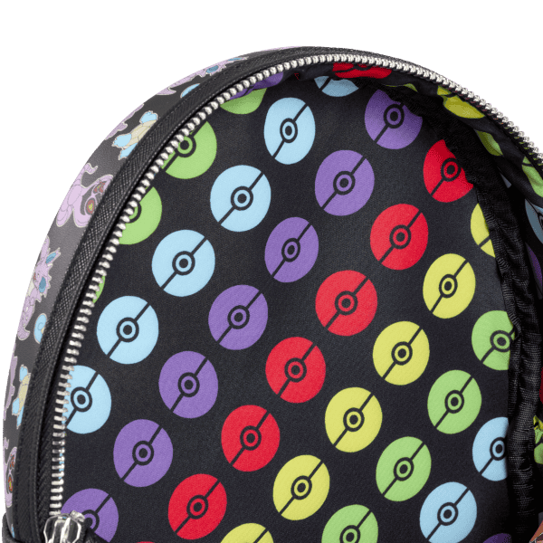 Loungefly - BN - Pokémon Multi Char AOP Mini Backpack Exclusive
