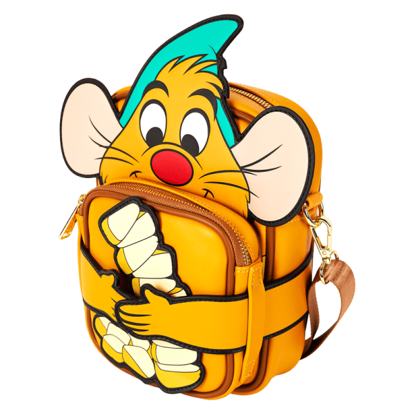 Loungefly - Disney Cinderella 75th Anniversary Gus Crossbuddies Bag