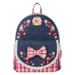 Loungefly - Strawberry Shortcake Faux Denim Mini Backpack