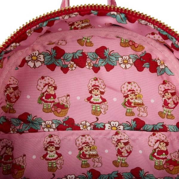 Loungefly - Strawberry Shortcake Faux Denim Mini Backpack