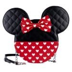 Loungefly - Disney Mickey And Minnie Valentines Reversible Crossbody Bag