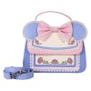 Loungefly - Disney Minnie Floral And Lace Ears Crossbody Bag