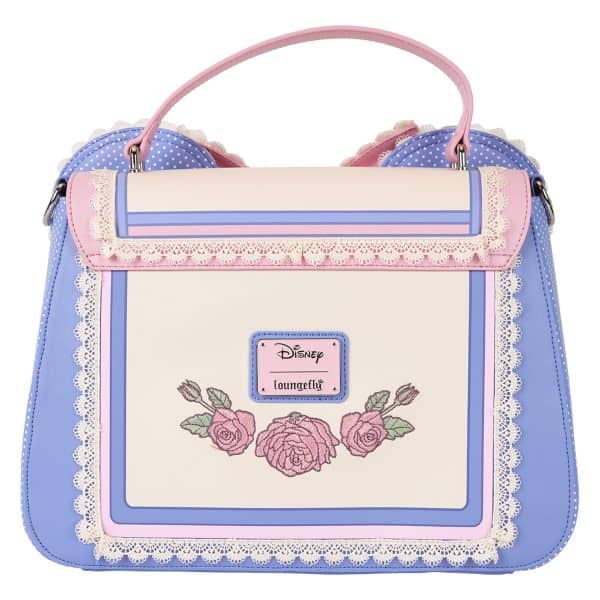 Loungefly - Disney Minnie Floral And Lace Ears Crossbody Bag