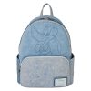 Loungefly - Disney Dogs & Cats Faux Denim Mini Backpack