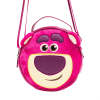 Buckle Down – Disney Toy Story Lotso Face Character Close-Up Furry Crossbody Bag