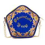 Buckle Down – Harry Potter Chocolate Frog Box Replica Debossed Gold Crossbody Bag