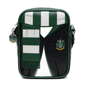 Buckle Down – Harry Potter Hogwarts Slytherin Uniform with Embroidery Crossbody Bag