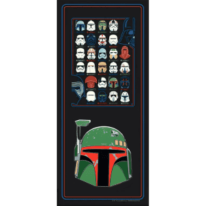 ACME - Perillo Star Wars Helmets Series - Bobba Fett Limited Edition 250 Pin