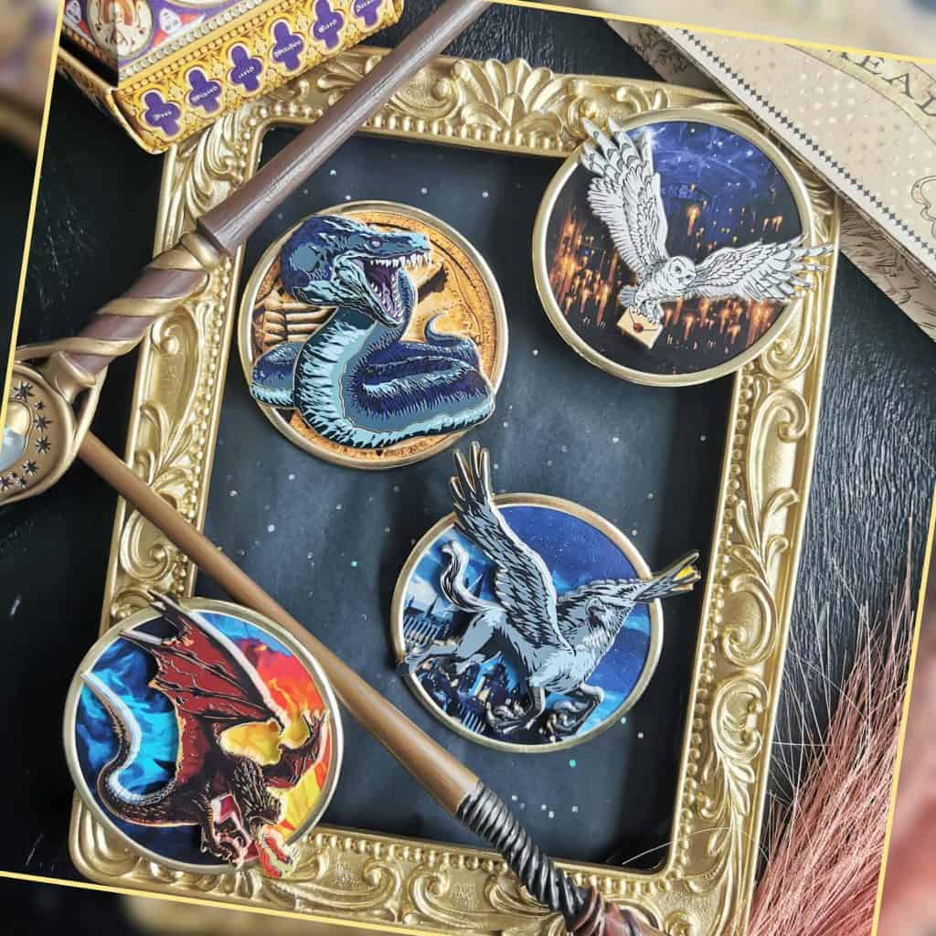 Sales One – Harry Potter The Creature Vault Series – 4-Pin Set Limited 300 Derwin Collectables Exclusive