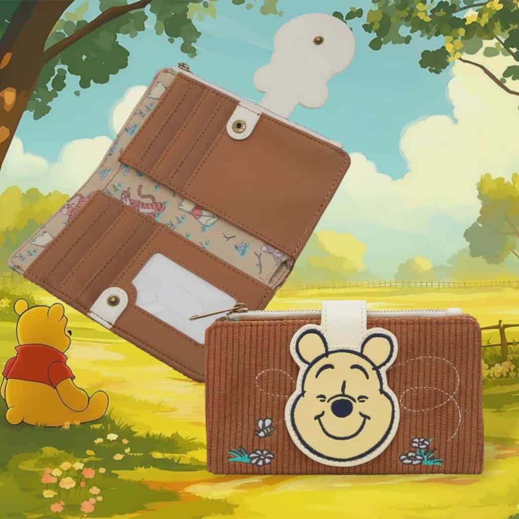 Winnie de Poeh portemonnee met bijpassende binnenkant, kleurrijk en schattig.