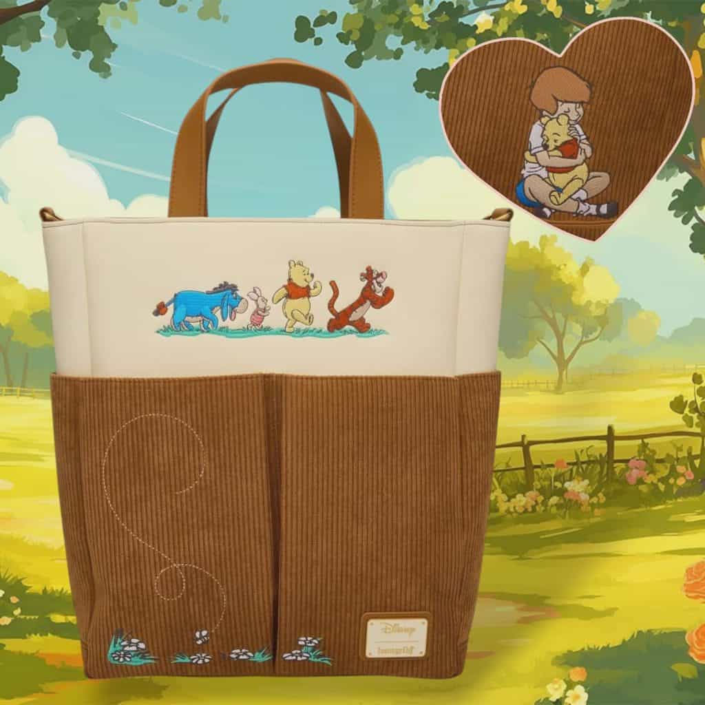 Winnie de Poeh tas met Disney personages, ideaal voor fans van klassiekers en collecties.